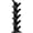 Mysterious Black, variant on 10 Tier Tree Book Shelf, Floor Standing Wood Bookshelf for Narrow Space, Storage Organizer Bookshelves for Books/CDs/Magazine, Bookcase with Shelves for Home Office, Living Room-Dream Purple
