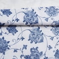 thumbnail image 2 of Cottage Classics Estate Bloom Blue Cotton 2-Piece Twin XL Comforter Set, floral themed, for Men and Women, OEKO-TEX Certified Confidence, 2 of 5