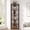Brown, variant on Finmind 6-Tier Corner Shelf, 70.86" Tall Freestanding Bookshelf for Living Room, Bedroom, Black