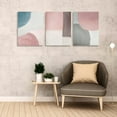 thumbnail image 6 of Abstract Canvas Wall Art Contemporary Pink Blue Art Prints Modern Poster Pictures Home Decor for Living Room Dining Room Bedroom Office Wall Decorations 12”x16”x3pcs, 6 of 6