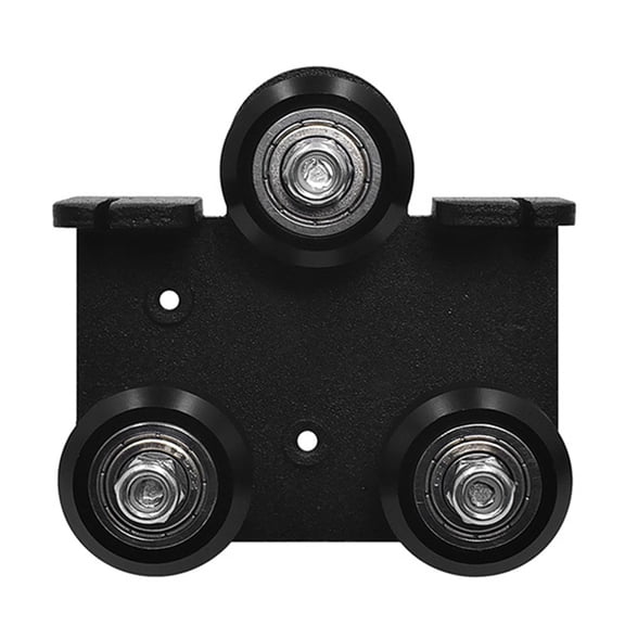 AOOOWER 3D Printer Extruder Support Plate with Pulley Backplate for CR 10 Ender 3 Printers Aluminum Frame Extruding Back Plate