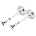thumbnail image 3 of Table Decoration, Safe Zinc Alloy Materials Candlestick, 2Pcs Reliable  For Home Wedding, 3 of 8