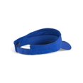 thumbnail image 2 of Blank Adult Adjustable 12 Pack Lot Dozen Bulk Visor, Royal, 2 of 3