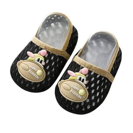 

Zlekejiko Boys Girls Cartoon Socks Toddler Breathable Mesh The Floor Socks Barefoot Socks Non Slip Shoes