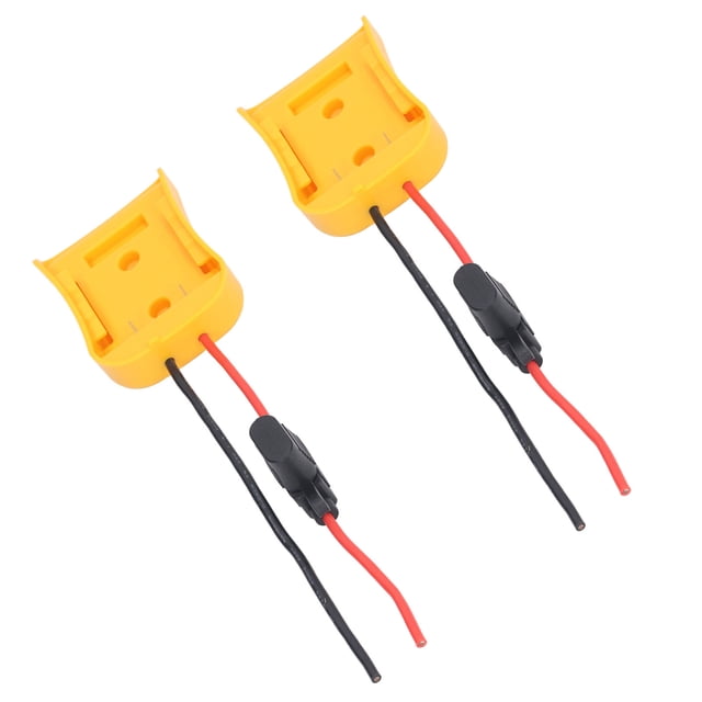 Adaptador de batería Bling Bling 2 piezas con fusibles y terminal de cable