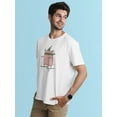 thumbnail image 2 of Cute Winter Pig Skiing T-Shirt Men -Image by Shutterstock, Male 3X-Large, 2 of 4