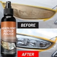 thumbnail image 1 of Dvkptbk cleaning solution Headlight Cleaner Car Headlight Cleaner Long Lasting Headlight Coating and Cleaning Solution Restores Polishes Headlights Car Light Cleaner Headlight Kit 120ml, 1 of 6