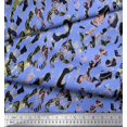 thumbnail image 2 of Soimoi Rayon Crepe Fabric Animal Skin Texture Print Fabric by the Yard 46 Inch Wide, 2 of 3