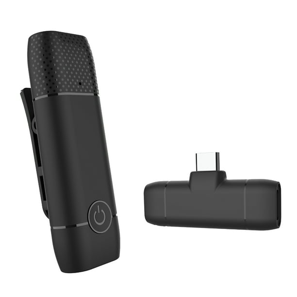 TFixol Wireless Lavalier Microphone Clip on Phone Wireless Mic