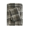 thumbnail image 6 of Woolrich Flannel Cotton Sheet Set, Cal King, Brown Plaid, 6 of 9