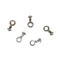 Jandorf Specialty Hardw Coupling No 6 Nickel Plated 60357