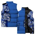 thumbnail image 4 of Chaleco sin mangas con estampado de león personalizado de moda para hombre Chalecos para hombre cómodos y versátiles Protección contra el frío y el calor para hombre, 4 of 4