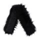 thumbnail image 3 of Abrigo de piel sintética para mujer, abrigo grande grueso para hombre, accesorio de ropa de abrigo, negro Jinwen Abrigo de cuello de piel sintética para mujer, 3 of 8