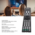 thumbnail image 4 of Remote Control Replacement, DVD Home Theater System Remote Control Sensitive Ergonomic Universal Easy To Use  for DAV DZ850KW for RM ADP017 for RM ADP021, 4 of 7