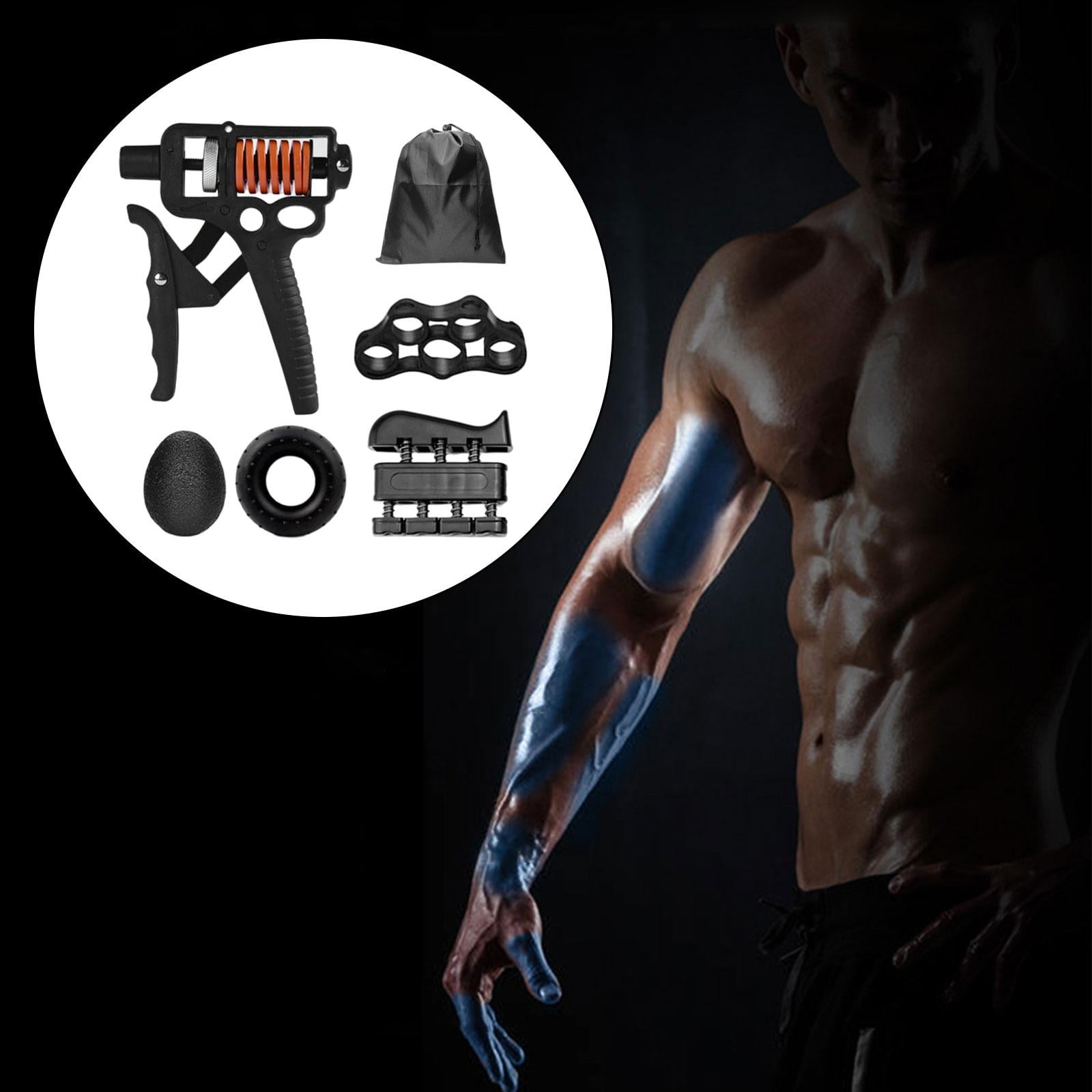 DimyFew Hand Grip Strengthener Set Grip Strength Equipment Grip Hand Grippers Adjustable Orange Spring