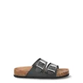 thumbnail image 2 of Time and Tru Women's Footbed Slide Sandals, Wide Width Available, 2 of 5