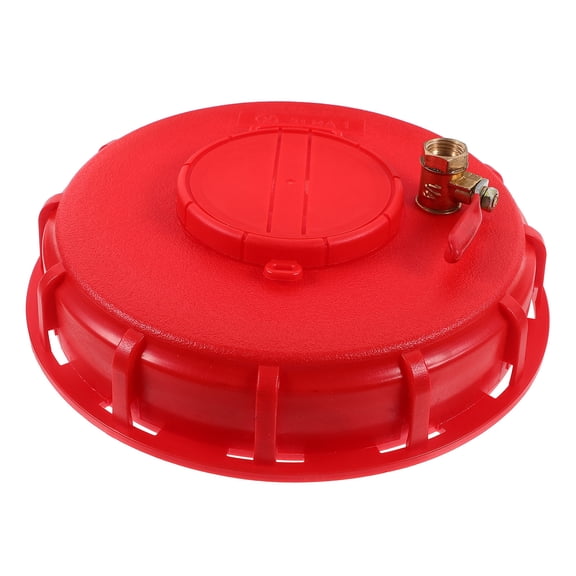 LABSERRON Tote Lid With Valve Water Tank Cover For Secure Storage Leak Seal And For Barrels And Buckets