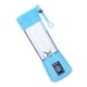 thumbnail image 2 of Máquina exprimidora eléctrica portátil, licuadora multifunción USB de 380ml para zumo de frutas, azul Advancent HA4689-02B, 2 of 7