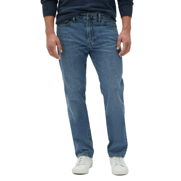 Vaqueros de corte recto GAP Sierra Vista Medium Wash 34x32 para hombre
