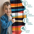 thumbnail image 3 of Blackout Kids Curtains,Colorful and Grey Abstract Art Artwork Childrens Insulated Curtains Set Of 2,Bedroom Essentials,Toddler Room Decor 42x54in(106x137cm), 3 of 4