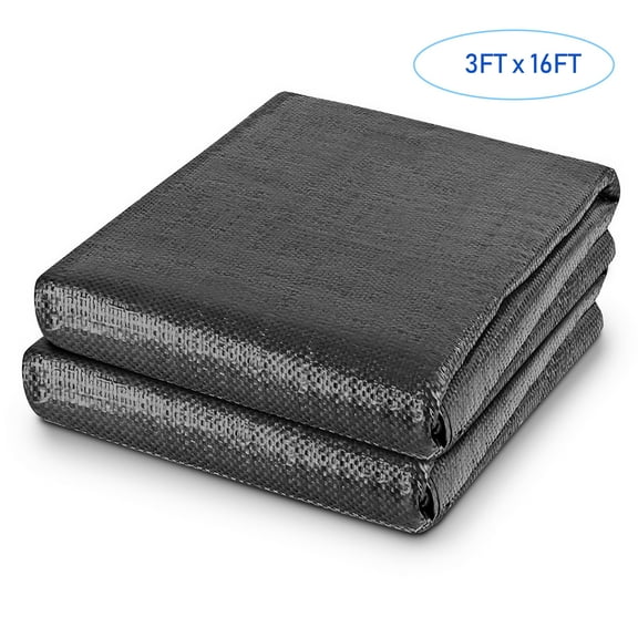 Heavy-duty Weed Block Gardening Weed Matting Easy Setup & Superior Weed Control for Flower Bed, Yard, Garden