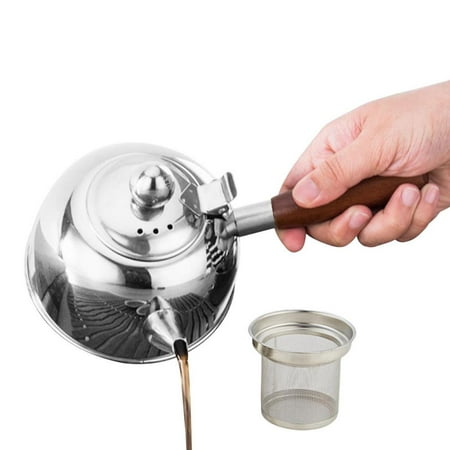 

Tea Kettle for Stovetop | Stainless Steel Tea Pot | Stove Tea Pot with Heat Resistances Handle Anti-Rust And Loud Whistling