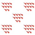 thumbnail image 1 of Flores Artificiales Advancent Rama de Seda 10 Uds Rojo, 1 of 6