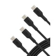 thumbnail image 1 of Cable USB-C a USB-C Belkin BoostCharge de 1 m de carga rápida, paquete de 2, 1 of 8