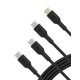 thumbnail image 1 of Cable USB-C a USB-C Belkin BoostCharge de 1 m de carga rápida, paquete de 2, 1 of 8