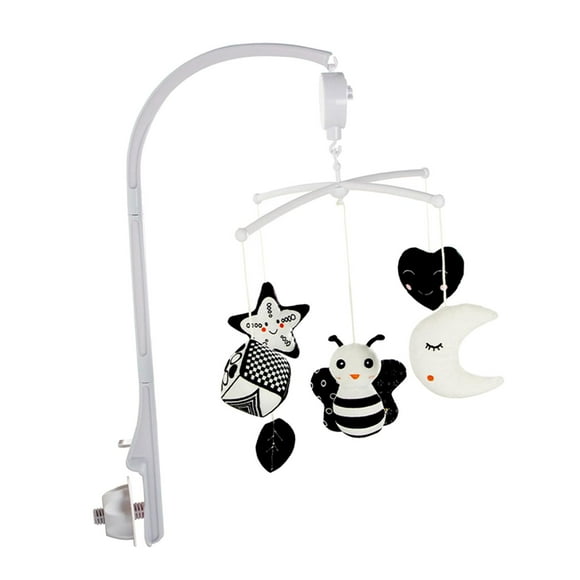 Baby Mobile Sensory Baby Crib Rattles Bell Holder for Newborn Girls