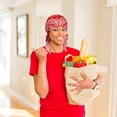 thumbnail image 7 of PHOGARY 4pcs Women Chemo Hat Turban Beanie, Pre-Tied Headwraps Turbans Cap Beanie Hat Head Wraps Hair Coverings for Women, Women's Sleep Caps Chemo Cancer Hat, 7 of 7