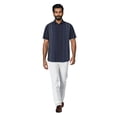 thumbnail image 2 of Cafe Luna Men's and Big Men's Gradient Panel Print Short Sleeve Woven Shirt, Size S-4XL, 2 of 7