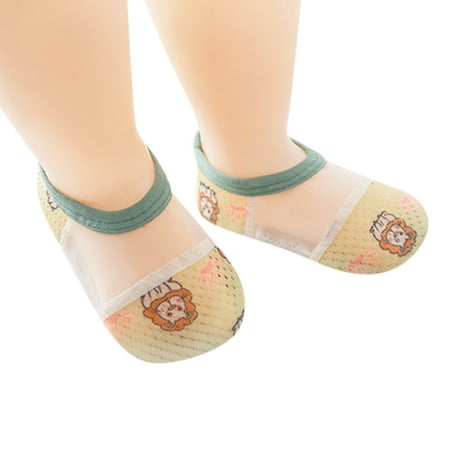 

Hunpta Toddler Shoes 1-3Y Baby Kids Boys Girls Animal Prints Cartoon Breathable Floor Socks Barefoot Aqua Socks Non-Slip Shoes
