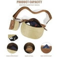 thumbnail image 2 of Luxury Designer Bum Bags for Women with small bag Checkered Crossbody Fanny Packs PU Leather Cross Body Bum Purse Belt Bag Bumbags for Work Shopping Daily, 2 of 6