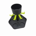 thumbnail image 2 of Sentmoon Wine Dispenser Hexagonal Glass Pouring Station Party Beverage Server Fair Pour Tray Set for Cocktail Bar Home Entertainment Gatherings Events Celebrations, 2 of 2