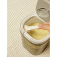 thumbnail image 6 of Sherry Light-shielding sealed jar, small square, large capacity, with spoon, food-grade coffee bean and tea jar, food light-shielding sealed, 6 of 6
