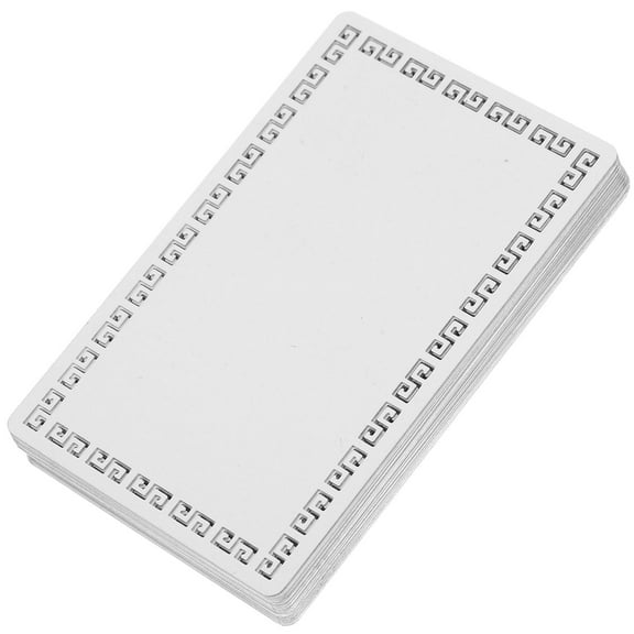 20 Pcs White Sublimation Metal Blanks for ID Badges and Business Cards, Name Card Blanks for Custom Printing