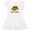 AA-White, variant on Inktastic Santa-Saurus! Christmas Dinosaur Gift Baby Girl Dress