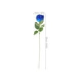 thumbnail image 2 of STRANDCHIC Cloth and Plastic Blue Roses, Realistic Touch for Home and Event Decoration, 12Pcs, 2 of 8