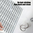 thumbnail image 6 of Shower Mat Non Slip -15.7"*26.7", PVC Bathroom Mat, Sturdy Bath Mat Without Suction Cups for Indoor Outdoor Use, Curlable Quick Drain, Easy to Cut, 6 of 6