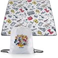 thumbnail image 1 of Mickey & Friends Impresa Picnic Blanket, Lightweight Beach Blanket, Machine, 1 of 5