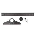 thumbnail image 2 of Woodworking T Shaped Scriber, Black Woodworking T Ruler Easy To Read Compact  Engraved Scales Aluminum Alloy  For Construction, 2 of 8