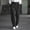 Black, variant on WIZUTIZ Men's Drapey Relaxed Fit Dress Pants, Wrinkle-Resistant Straight Leg Business Casual Trousers for Office Work