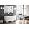 thumbnail image 3 of James Martin Vanities E645-V60D-GW-3CSP Athens 60" Free Standing Double Wood Vanity Set -, 3 of 7