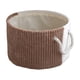 thumbnail image 2 of Cesta de almacenamiento de tela con asas – Cesta de tela plegable para la organización del hogar, ropa, juguetes y artículos diversos – Solución de almacenamiento suave, duradera y fácil de limpiar, 2 of 6