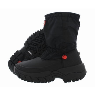 未使用 HUNTER WANDERER TALL  BOOT Hunter Wanderer Tall Slouch Snow Synthetic Textile Women's Boots
