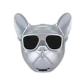 thumbnail image 1 of Rechargeable Bluetooth True Wireless Stereo Portable Dog Speaker: Silver, 1 of 8