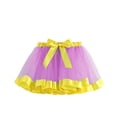 thumbnail image 2 of EnJoCho Mini Tutu Skirt for Girls Bowknot Elastic Waist Tulle Skirts Kids Ballet Dance Mesh Dress Up Toddler Birthday Part Tutus, 2 of 4