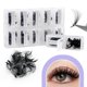 thumbnail image 2 of Ventiladores falsos prefabricados de Eyelashes WENDY LASHES, 1200 unidades, volumen 16D, 2 of 7