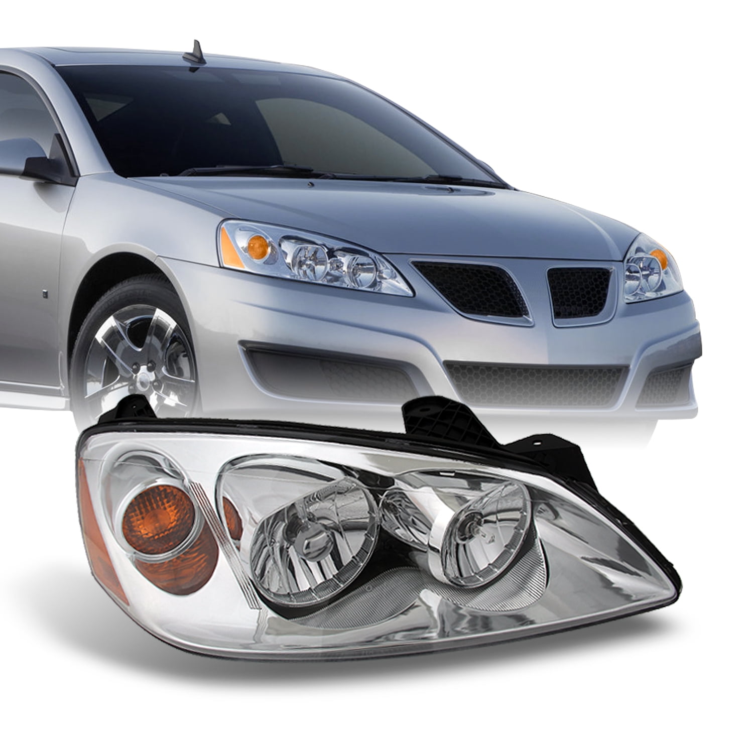 LED 6 inch Passenger side WITH install kit 2006 Pontiac G6 SEDAN WO SIDE CURTAIN Post mount spotlight -Black LED 6 inch Passenger side WITH install kit 2006 Pontiac G6 SEDAN WO SIDE CURTAIN Post mount spotlight -Black